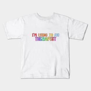 Sabrina carpenter Tornado Warnings Lyrics Kids T-Shirt